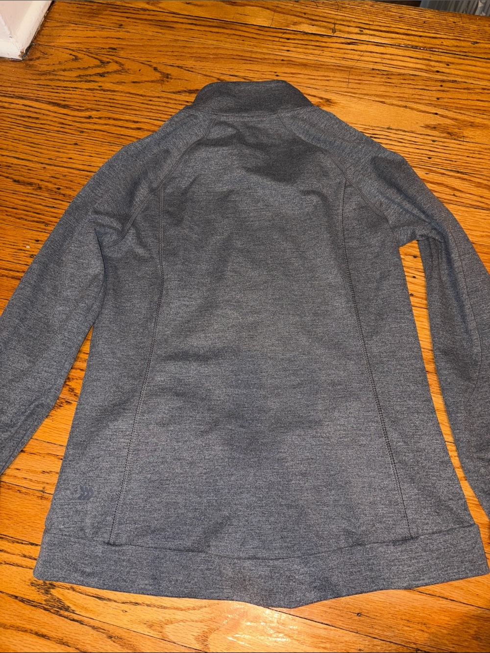 all in motion Charcoal Gray Full-Zip Utility Jacket - Picture 5 of 5